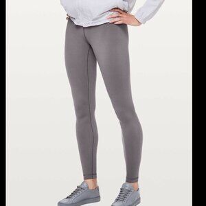 Lululemon Wunder Under Moon Phase Gray Hi-Rise Leggings Size‎ 6